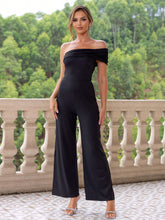 Load image into Gallery viewer, Ruched One Shoulder Jumpsuit