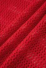 Load image into Gallery viewer, Sky Blue Flag Graphic Short Sleeve Sweater Top
