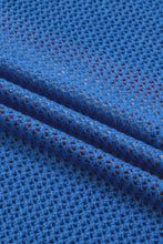 Load image into Gallery viewer, Sky Blue Flag Graphic Short Sleeve Sweater Top
