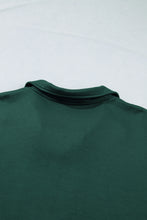 Load image into Gallery viewer, Evergreen Plus Size Glow Studded Zip up T Shirt Dress with Pockets
