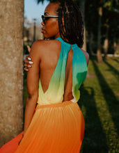 Load image into Gallery viewer, Ombre Rainbow Maxi Dress - Glitz Chica Boutique
